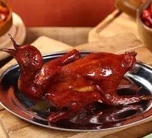 Pine-Leaf Roasted Squab