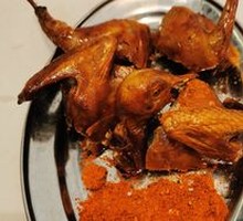 Pine-Leaf Roasted Squab