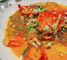 Crab and Tofu Noodles