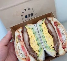 Omurice Teriyaki Chicken Sandwich