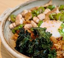 Oyster Mushroom and Pork Neck Rice