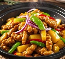 Crispy Pork in Clay Pot