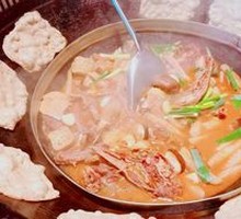 Stewed Goose in Iron Pot