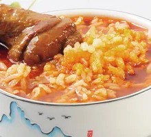 Goose Broth Rice Soup