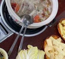 Braised Pork Ribs and Yam Hot Pot