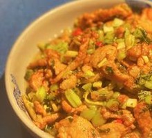 Pickled Vegetable Stir-Fry with Pork