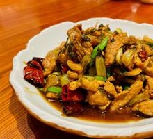 Pickled Vegetable Stir-Fried with Pork Slices