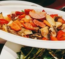 Stir-fried Chicken Mushroom