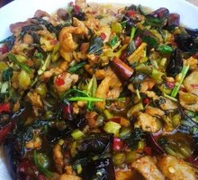 Pickled Vegetable Stir-Fried with Pork