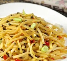 Chives Flower and Potato Strips