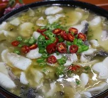 Sour Cabbage Fish Slices