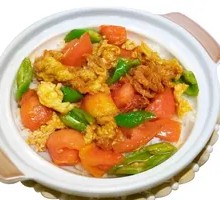 Tomato and Egg Rice