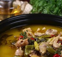 Sour Soup Chicken Hot Pot