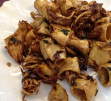 Dry-Fried Baby Squid