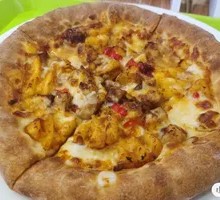 Double Cheese Crust Handmade Pizza