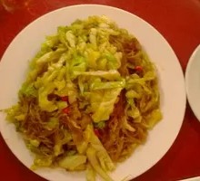 Glass Noodles with Cabbage