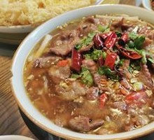Spicy Boiled Beef Slices