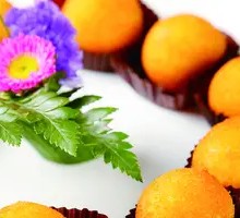 Milk-Flavored Sweet Potato Balls