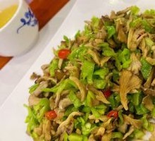 Stir-fried White Mushroom