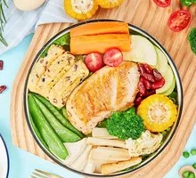 Warm Winter Pan-Seared Chicken Salad