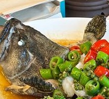 Fresh Flower Pepper Steamed Grouper