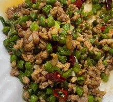 Stir-Fried String Beans with Minced Pork