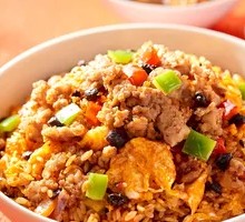 Old Grandma's Spicy Pork Fried Rice