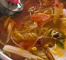 Bamboo Shoot and Preserved Pork Rib Stir-Fry