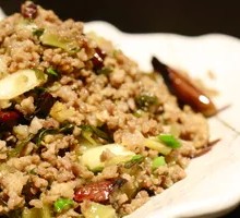 Pickled Vegetable Stir-Fried with Minced Pork