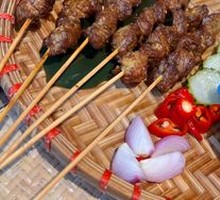 Malaysian Satay Beef Skewers