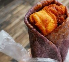 Purple Rice Braised Rice Cake