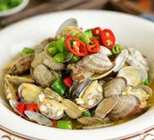 Scallion Clams