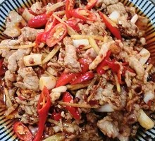 Young Ginger Stir-Fried Pork
