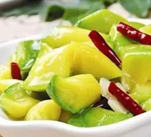 Stir-Fried Fresh Cucumber