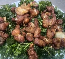 Mint Fried Spare Ribs