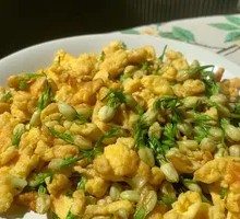 Flower Stir-Fried Free-Range Eggs
