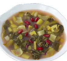 Sour Cabbage and Red Bean Soup