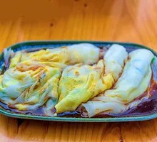 Egg and Fish Fillet Rice Noodle Roll