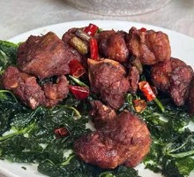 Mint Fried Spare Ribs