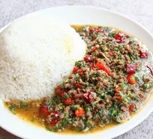 Spicy Beef with Mini Chili Rice Bowl