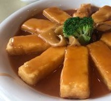Braised Tofu with Abalone Sauce