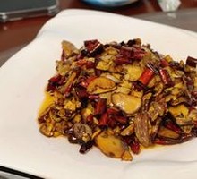 Stir-fried Hand-Responsive Mushroom