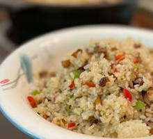Dried Mushroom Fried Rice