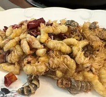 Fried Bee Larvae