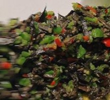 Green Pepper with Dry Ba Mushroom