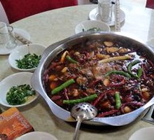 Spicy Pot Chicken with Fresh Taro