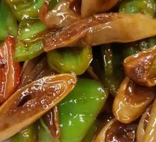 Stir-fried Bell Pepper with Pig's Tripe
