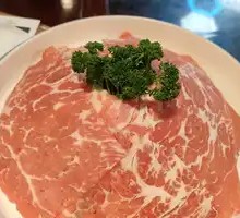Signature Sliced Raw Beef Hot Pot