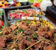 Herb Pork and Chicken