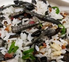 Dried Mushroom Fried Rice
